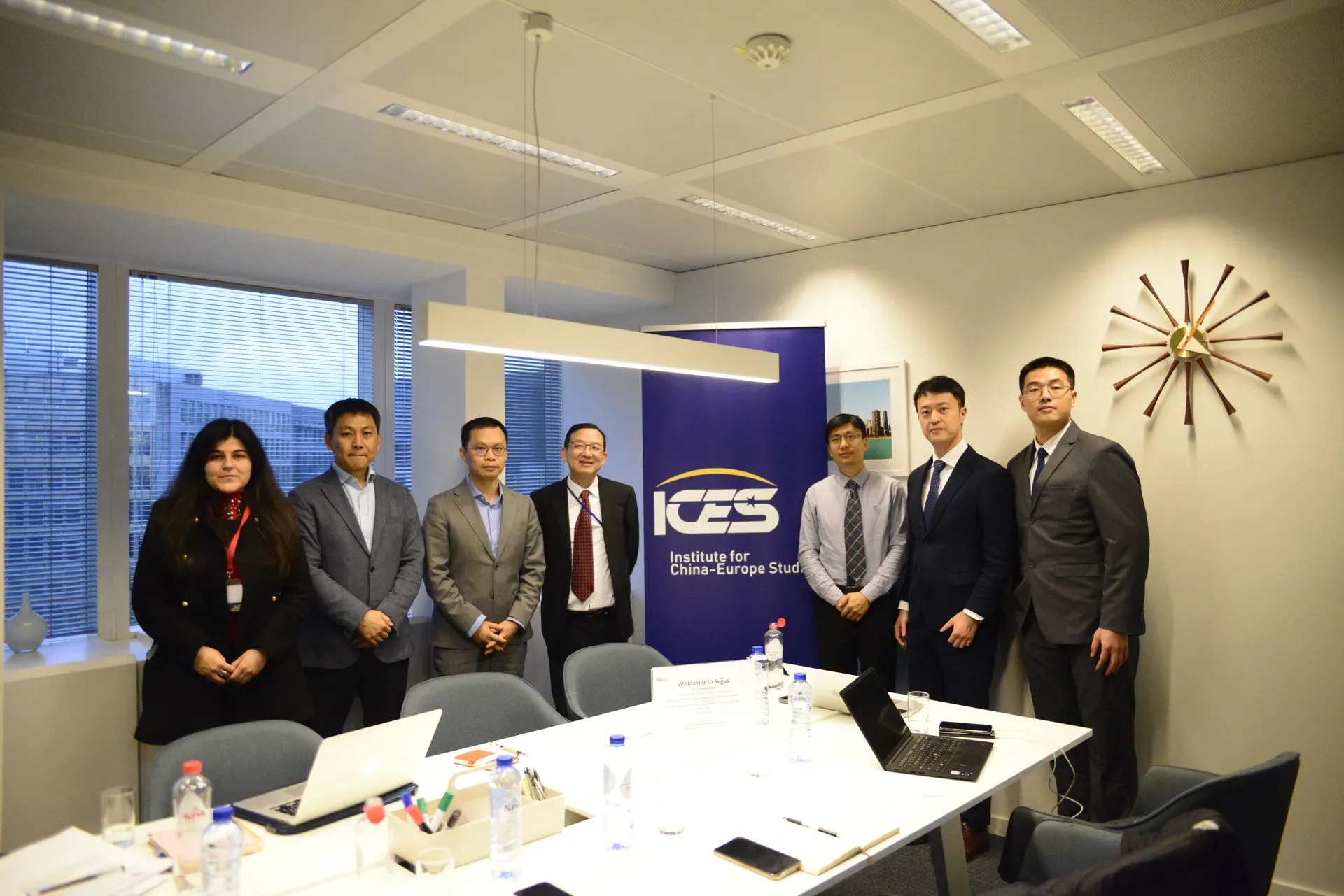 Visit of the Delegation from the Center for China-Europe Relations, Fudan University