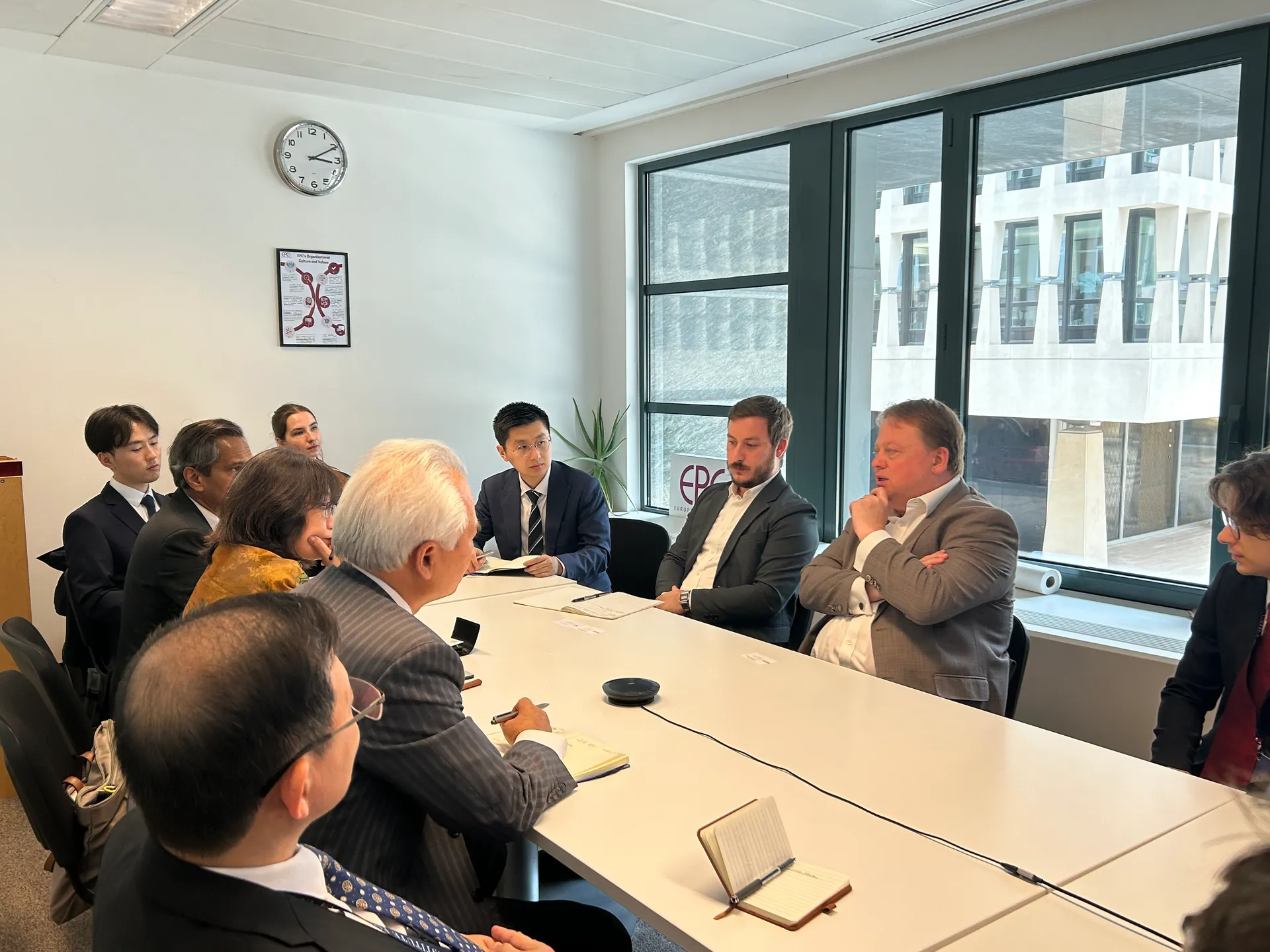 ICES, HuaYang and ICAS Team Visit to the European Policy Centre (EPC), June 2026