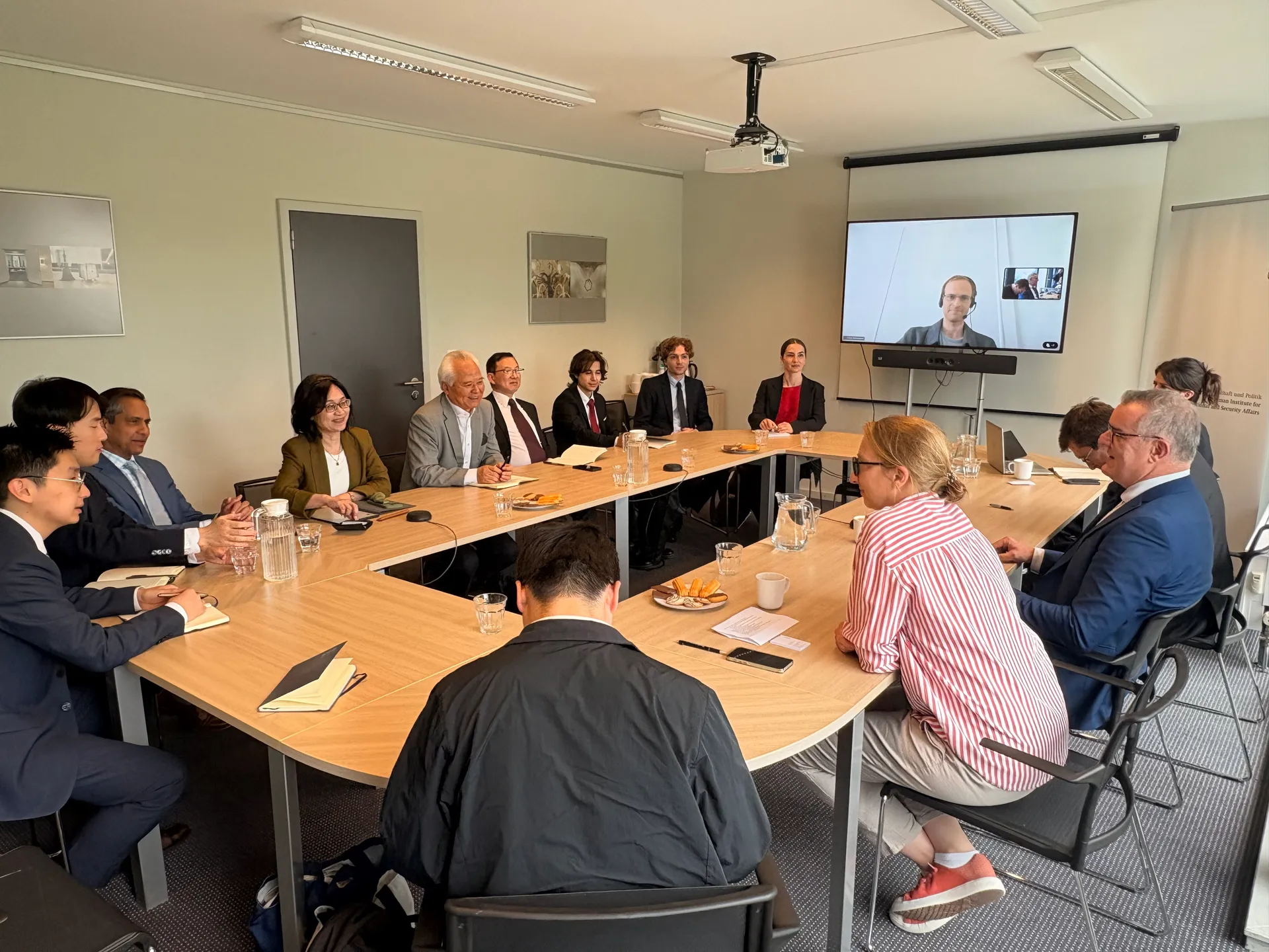 ICES, HuaYang and ICAS Team Visit to SWP Brussels, June 2026