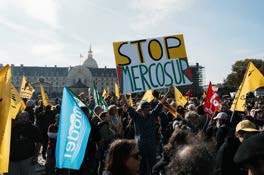 Mercosur protest France