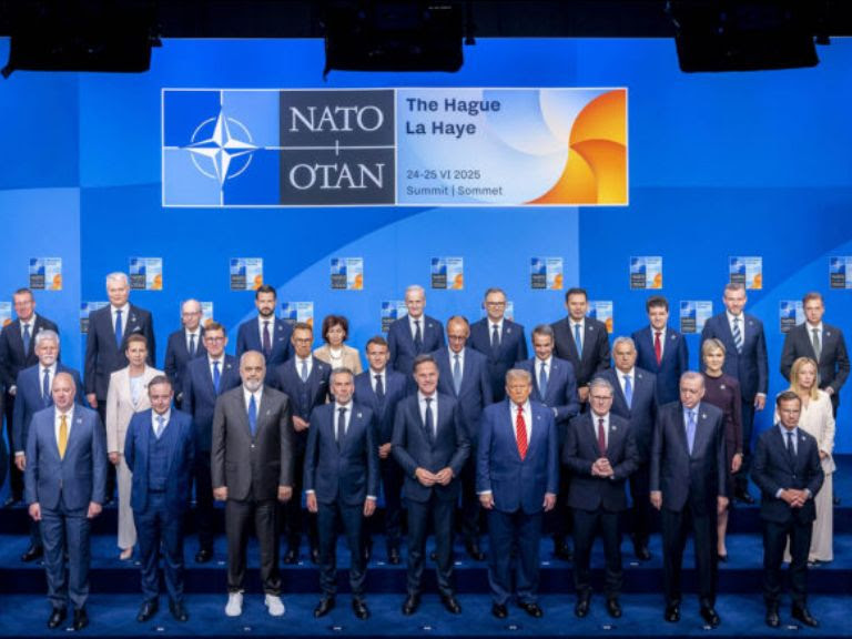 NATO summit leaders group photo