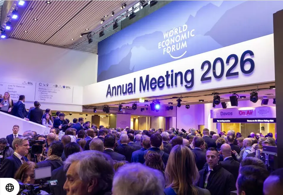 Audience at the World Economic Forum Annual Meeting 2026 in Davos