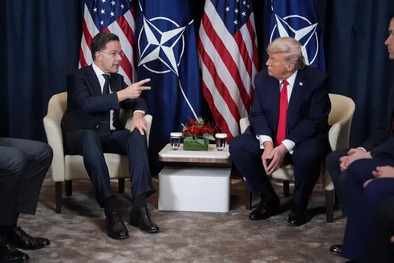 Donald Trump meeting NATO leaders regarding Greenland framework