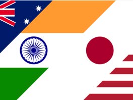 Flags of Quad countries