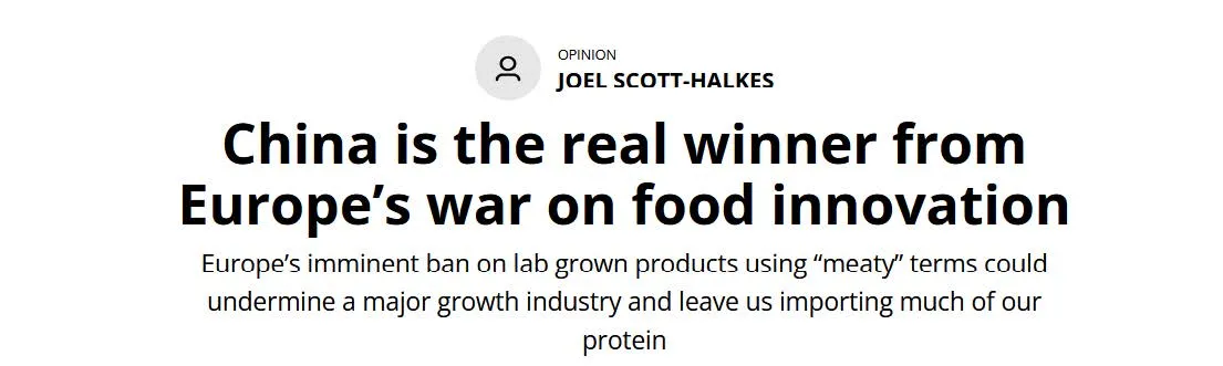 China is the real winner from Europe's war on food innovation