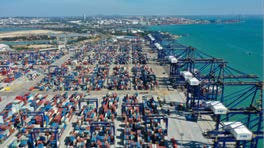 Hainan port containers customs operations