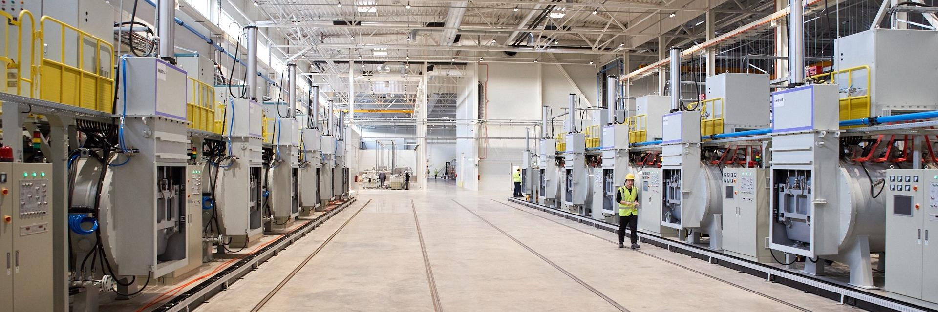 Rare earth materials production facility