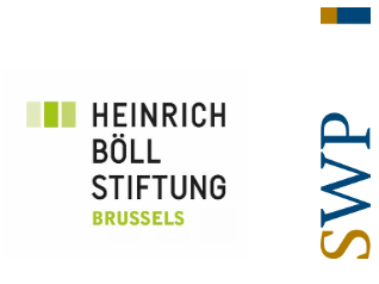 Logos of SWP and Heinrich Böll Stiftung