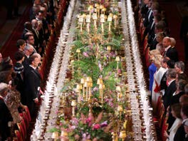 Macron at state dinner